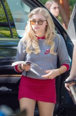 CHLOE MORETZ on the Set of Neighbors 2: Sorority Rising 09/17/2015