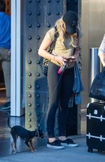 CHLOE MORETZ Walks Her Dog Out in New York 09/15/2015