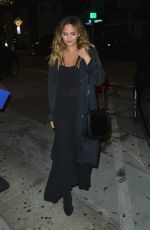CHRISSY TEIGEN Arrives at Craig