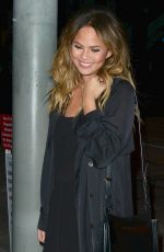 CHRISSY TEIGEN Arrives at Craig