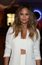 CHRISSY TEIGEN at go90 Social Entertainment Platform VIP Sneak Peak in Los Angeles 09/24/2015