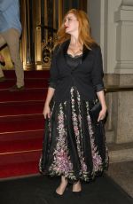 CHRISTINA HENDRICK Night Out in New York 09/16/2015