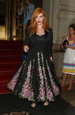 CHRISTINA HENDRICK Night Out in New York 09/16/2015