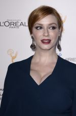 CHRISTINA HENDRICKS at 67th Emmy Awards Performers Nominee Reception in Hollywood 09/19/2015