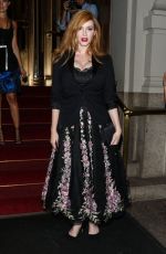 CHRISTINA HENDRICKS at Marchesa Fashion Show at New York Fashion Week 09/16/2015