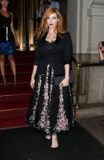 CHRISTINA HENDRICKS at Marchesa Fashion Show at New York Fashion Week 09/16/2015
