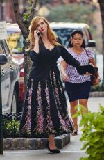 CHRISTINA HENDRICKS at Marchesa Fashion Show at New York Fashion Week 09/16/2015