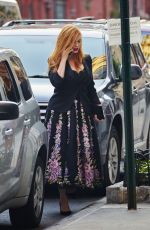 CHRISTINA HENDRICKS at Marchesa Fashion Show at New York Fashion Week 09/16/2015