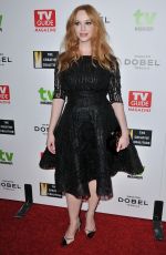 CHRISTINA HENDRICKS at Variety and Women in Film Annual Pre-emmy Celebration in West Hollywood 09/18/20