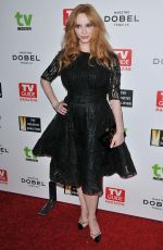 CHRISTINA HENDRICKS at Variety and Women in Film Annual Pre-emmy Celebration in West Hollywood 09/18/20