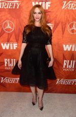 CHRISTINA HENDRICKS at Variety and Women in Film Annual Pre-emmy Celebration in West Hollywood 09/18/20