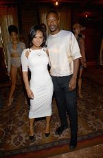 CHRISTINA MILIAN at Laquan Smith Fashion Show in New York 09/13/2015