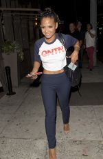 CHRISTINA MILIAN Leaves Toca Madera Restaurant in West Hollywood 09/08/2015