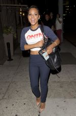 CHRISTINA MILIAN Leaves Toca Madera Restaurant in West Hollywood 09/08/2015