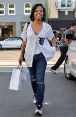 CHRISTINA MILIAN Out Shopping in Los Angeles 09/25/2015