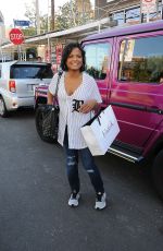 CHRISTINA MILIAN Out Shopping in Los Angeles 09/25/2015