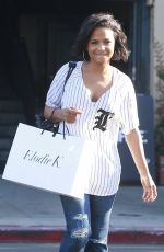 CHRISTINA MILIAN Out Shopping in West Hollywood 09/25/2015