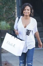CHRISTINA MILIAN Out Shopping in West Hollywood 09/25/2015