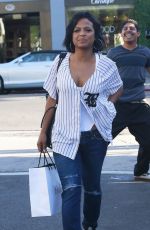 CHRISTINA MILIAN Out Shopping in West Hollywood 09/25/2015
