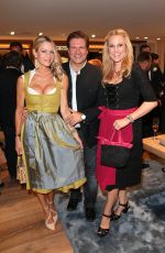 CHRISTINA SURER at Lodenfrey and Baume & Mercier Host Cocktail Reception in Munchen 09/09/2015