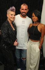 CHRISTINIA MILIAN and KELLY OSBOURNE at Idan Cohen Show at Spring 2016 New York Fashion Week 09/11/2015