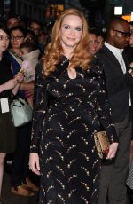 CHRISTNA HENDRICKS at Zac Posen Fashion Show in New York 09/14/2015