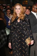 CHRISTNA HENDRICKS at Zac Posen Fashion Show in New York 09/14/2015