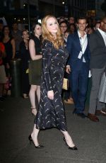 CHRISTNA HENDRICKS at Zac Posen Fashion Show in New York 09/14/2015