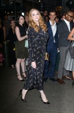 CHRISTNA HENDRICKS at Zac Posen Fashion Show in New York 09/14/2015
