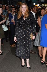 CHRISTNA HENDRICKS at Zac Posen Fashion Show in New York 09/14/2015