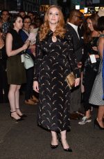 CHRISTNA HENDRICKS at Zac Posen Fashion Show in New York 09/14/2015
