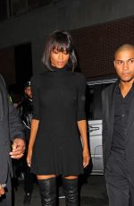CIARA Leaves Libertine Nightclub in London 09/23/2015