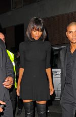 CIARA Leaves Libertine Nightclub in London 09/23/2015