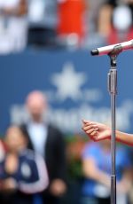CIARA Performing God Bless America at US Open Women