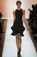 CINDY BRUNA at Herve Leger by Max Azria Fashion Show in New York 09/12/2015