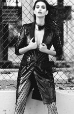 CINDY CRAWFORD in Elle Magazine, Canada October 2015 Issue