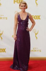 CLAIRE DANES at 2015 Emmy Awards in Los Angeles 09/20/2015