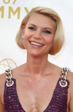 CLAIRE DANES at 2015 Emmy Awards in Los Angeles 09/20/2015