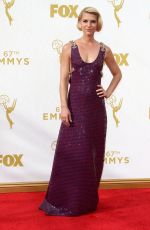 CLAIRE DANES at 2015 Emmy Awards in Los Angeles 09/20/2015