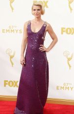 CLAIRE DANES at 2015 Emmy Awards in Los Angeles 09/20/2015