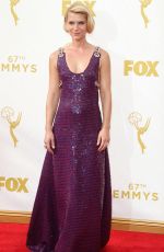 CLAIRE DANES at 2015 Emmy Awards in Los Angeles 09/20/2015