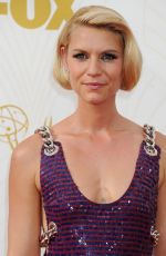 CLAIRE DANES at 2015 Emmy Awards in Los Angeles 09/20/2015