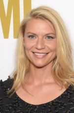 CLAIRE DANES at Showtime’s 2015 Emmy Eve Party in West Hollywood 09/19/2015