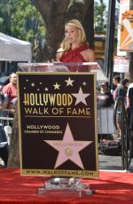 CLAIRE DANES Honored with a Star on The Hollywood Walk of Fame in Los Angeles 09/24/2015