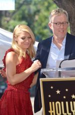 CLAIRE DANES Honored with a Star on The Hollywood Walk of Fame in Los Angeles 09/24/2015