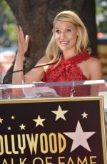 CLAIRE DANES Honored with a Star on The Hollywood Walk of Fame in Los Angeles 09/24/2015