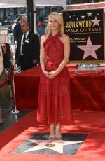 CLAIRE DANES Honored with a Star on The Hollywood Walk of Fame in Los Angeles 09/24/2015