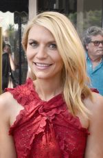 CLAIRE DANES Honored with a Star on The Hollywood Walk of Fame in Los Angeles 09/24/2015