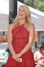CLAIRE DANES Honored with a Star on The Hollywood Walk of Fame in Los Angeles 09/24/2015
