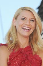 CLAIRE DANES Honored with a Star on The Hollywood Walk of Fame in Los Angeles 09/24/2015